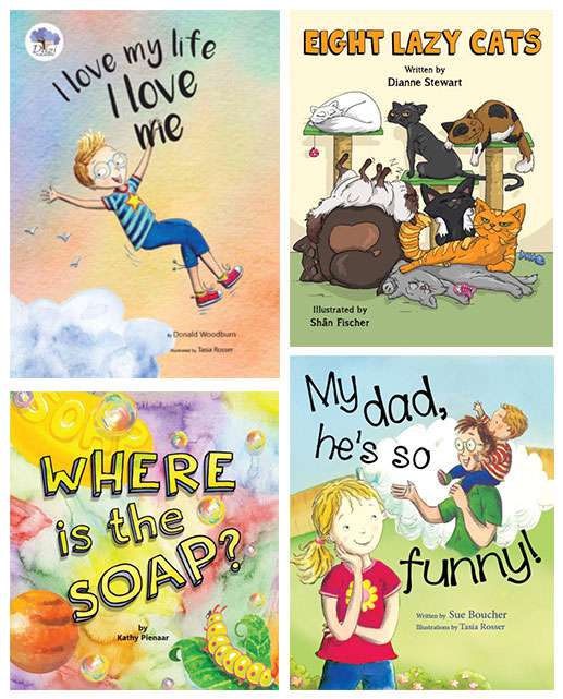 Four storybooks for children (Pack of four storybooks) Cover