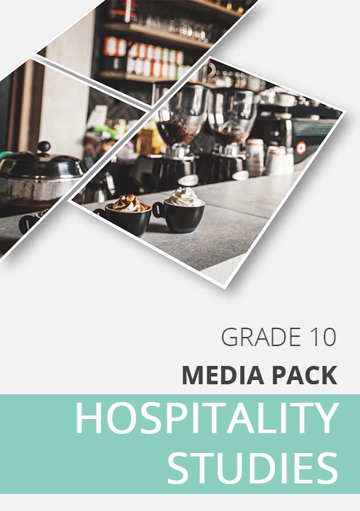 HOSPITALITY STUDIES GRADE 10 EXPLAINER VIDEO PACK Cover