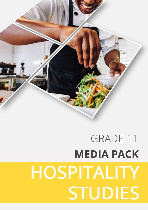 HOSPITALITY STUDIES GRADE 11 EXPLAINER VIDEO PACK Cover