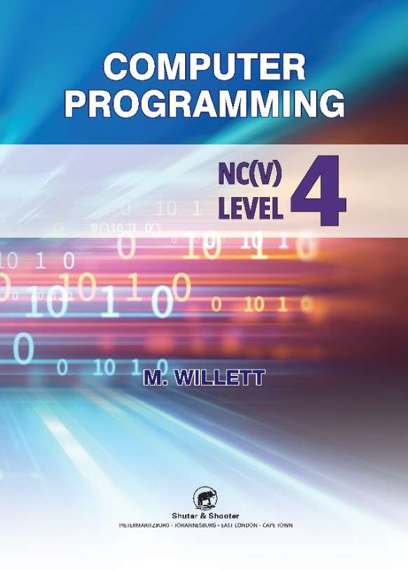 SHUTERS COMPUTER PROGRAMMING NC(V) LEVEL 4 STUDENT TEXTBOOK  Cover