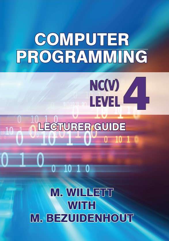 SHUTERS COMPUTER PROGRAMMING NC(V) LEVEL 4 LECTURER GUIDE Cover
