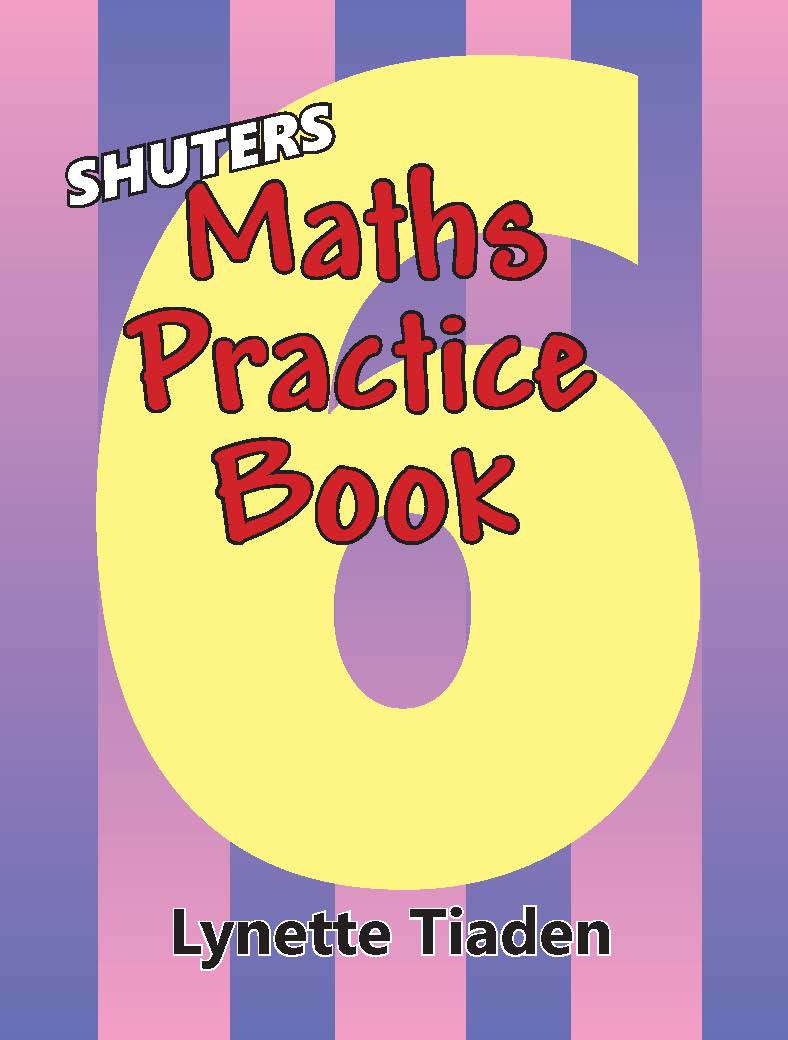 SHUTERS MATHS PRACTICE BOOK GRADE 6 Cover