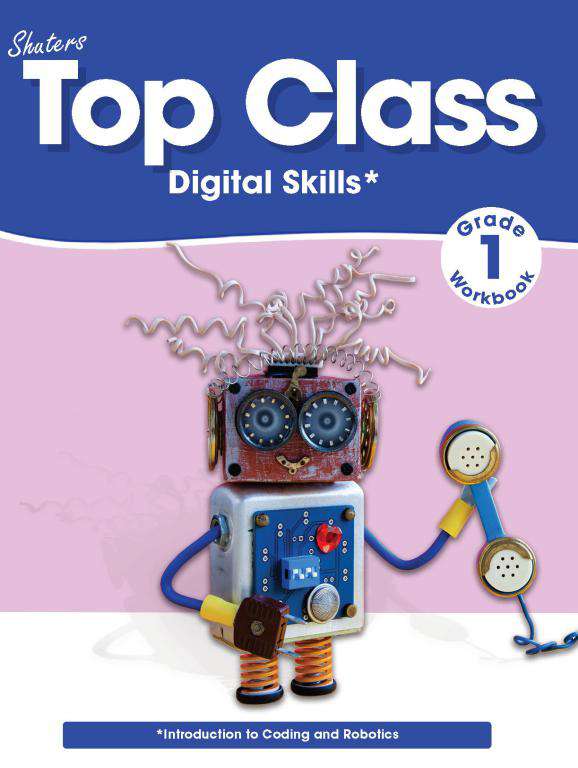TOP CLASS GRADE 1 DIGITAL SKILLS WORKBOOK Cover