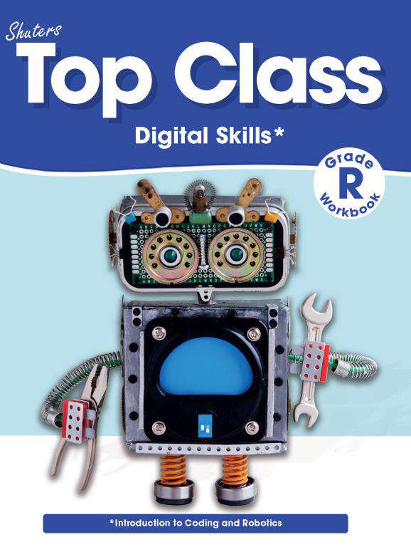 TOP CLASS GRADE R DIGITAL SKILLS WORKBOOK Cover