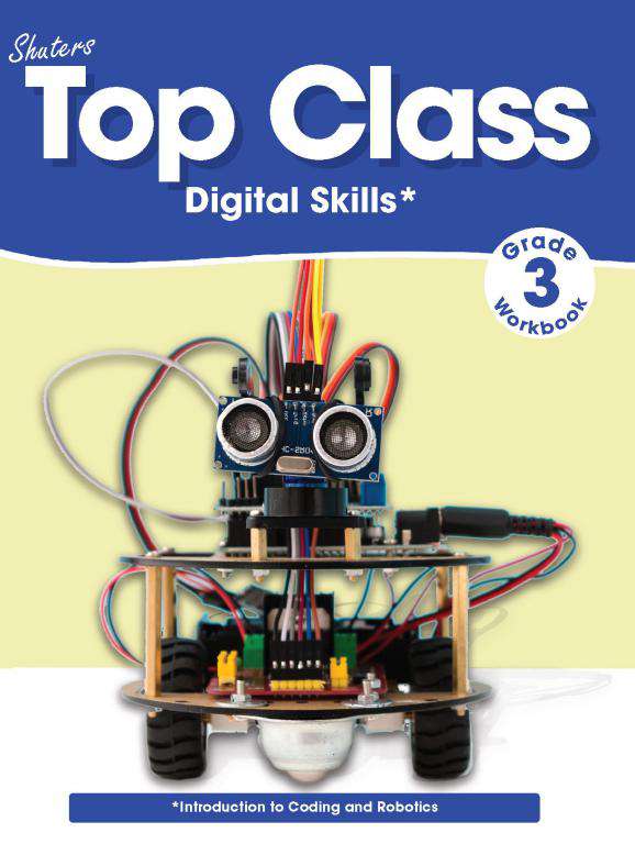 TOP CLASS GRADE 3 DIGITAL SKILLS WORKBOOK Cover