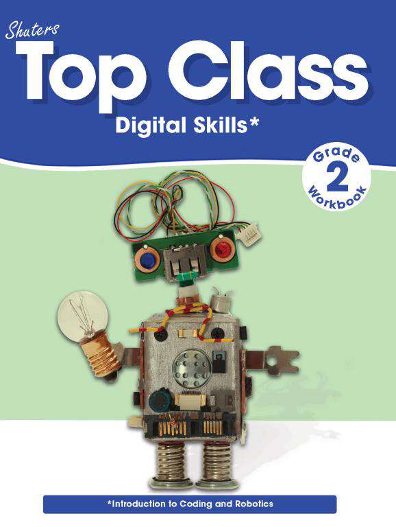 TOP CLASS GRADE 2 DIGITAL SKILLS WORKBOOK Cover
