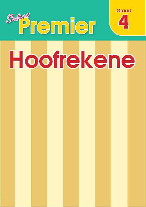 SHUTERS PREMIER MENTAL MATHS GRADE 4 (AFRIKAANS) Cover
