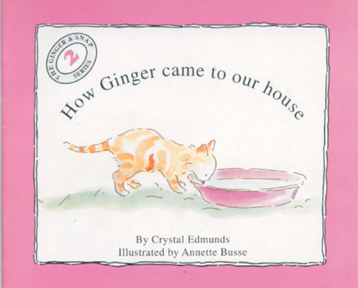 Elephant Books : Ginger How Ginger came to our house Cover