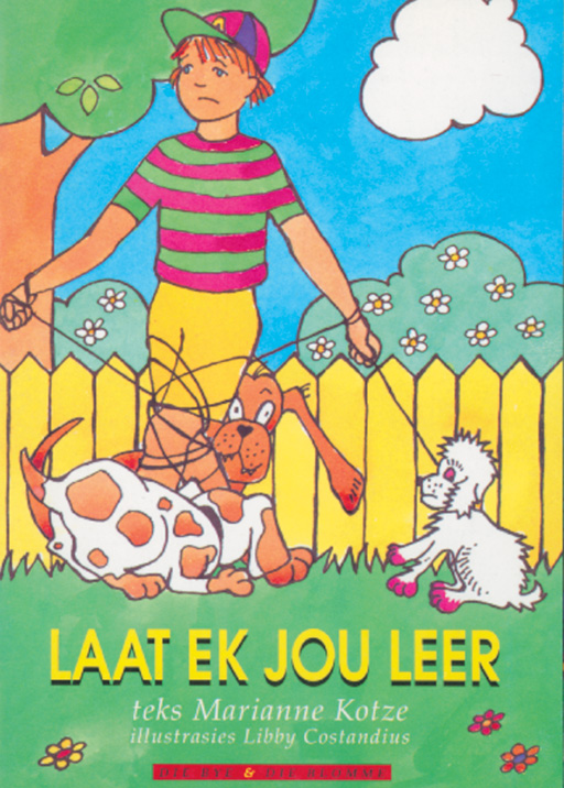 OP PAD L/BOEKE DIE BYE EN DIE BLOMME LAAT EK JOU LEER Cover