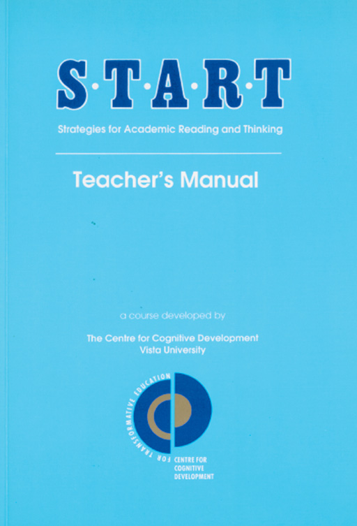 START TEACHER'S MANUAL Cover