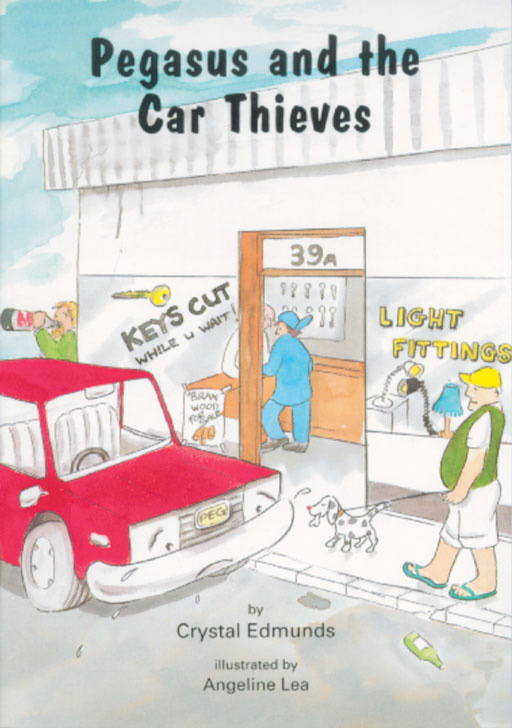 ELEPHANT BOOKS PEGASUS SERIES PEGASUS AND THE CAR THIEVES Cover