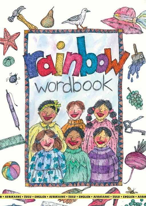 RAINBOW WORDBOOK (ENGLISH/XHOSA/AFRIKAANS) Cover