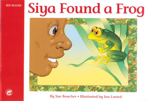 JUMBO SERIES RED READER BOOK 1 SIYA FOUND A FROG Cover