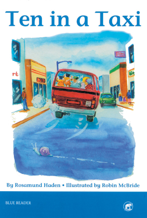 JUMBO SERIES BLUE READER BOOK 2 TEN IN A TAXI Cover
