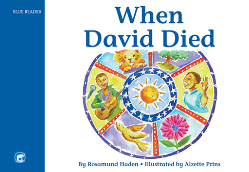 JUMBO INFORMATION READER: BLUE - WHEN DAVID DIED Cover