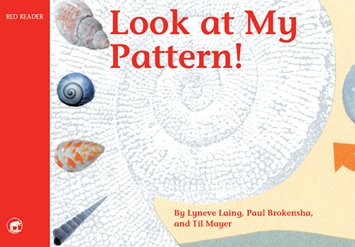 JUMBO INFORMATION READER: RED - LOOK AT MY PATTERN Cover