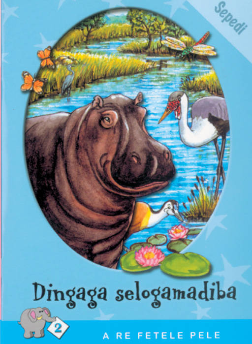 A RE FETELE PELE SERIES: LEVEL 2 BOOK 1: DINAGA SELOGAMADIBA Cover