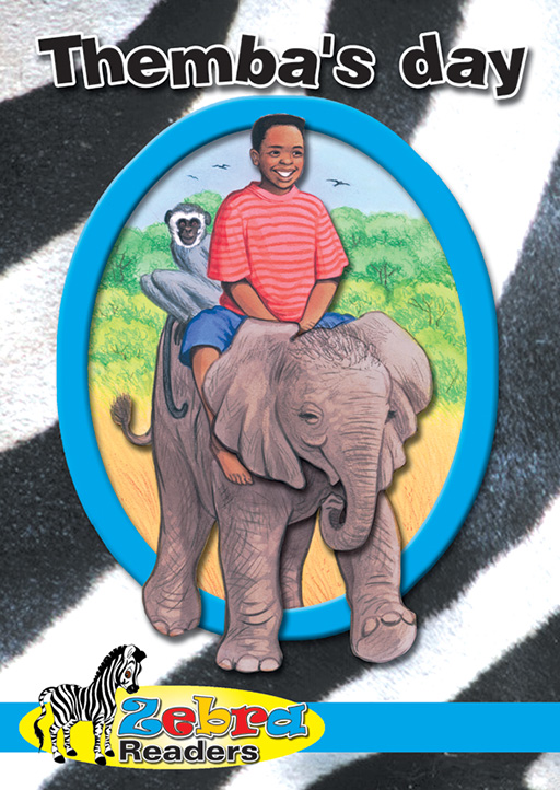 ZEBRA READER GRADE 1 BLUE BK 3 - THEMBA'S DAY Cover