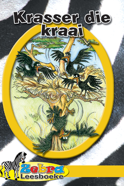 ZEBRA LEESBOEKE GRD 3 GEEL BK 2 - KRASSER DIE KRAAI Cover