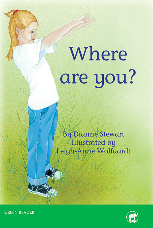 JUMBO READER FOUNDATION PHASE GREEN: WHERE ARE YOU? Cover