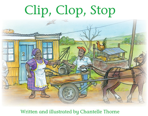 JUMBO READER FOUNDATION PHASE GREEN: CLIP, CLOP, STOP Cover