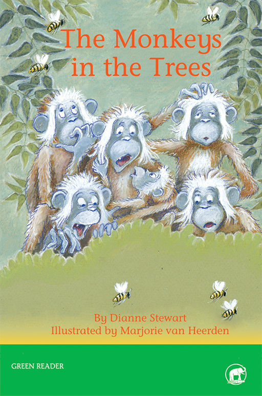 JUMBO READER FOUNDATION PHASE GREEN: MONKEYS IN THE TREE Cover