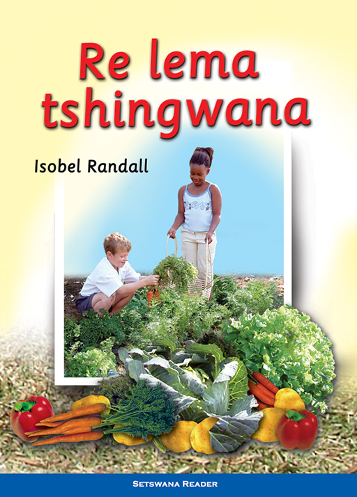 WE MAKE A GARDEN: (SETSWANA) RE LEMA TSHINGWANA Cover