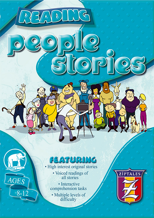 ZIPTALES CD: PEOPLE STORIES Cover