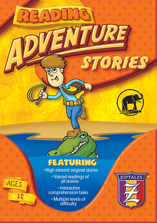 ZIPTALES CD: ADVENTURE STORIES Cover