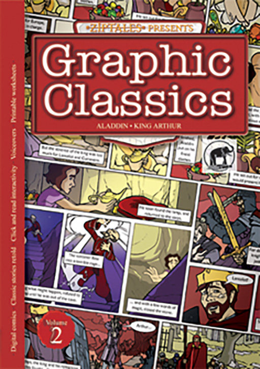 ZIPTALES CD: GRAPHIC CLASSICS VOLUME 2 Cover