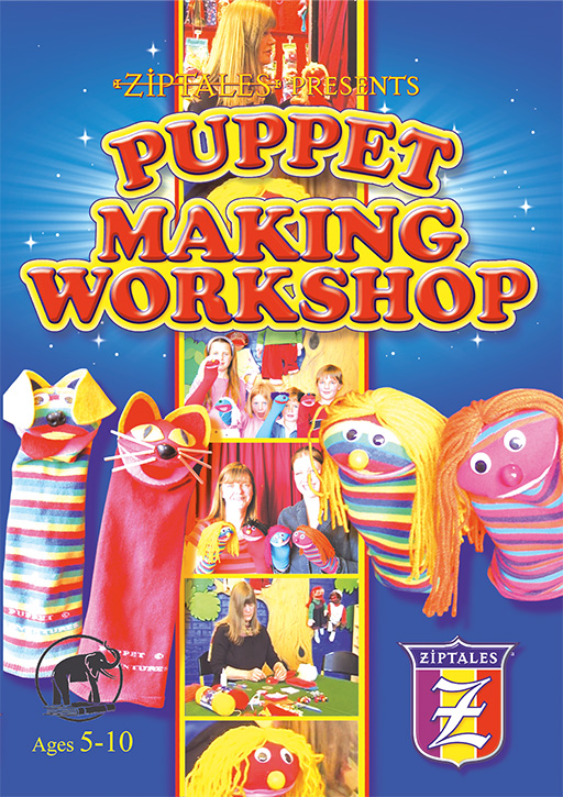 ZIPTALES CD: PUPPET MAKING WORKSHOPS Cover