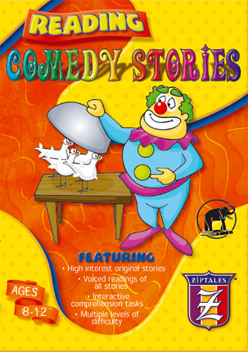 ZIPTALES CD: COMEDY STORIES Cover