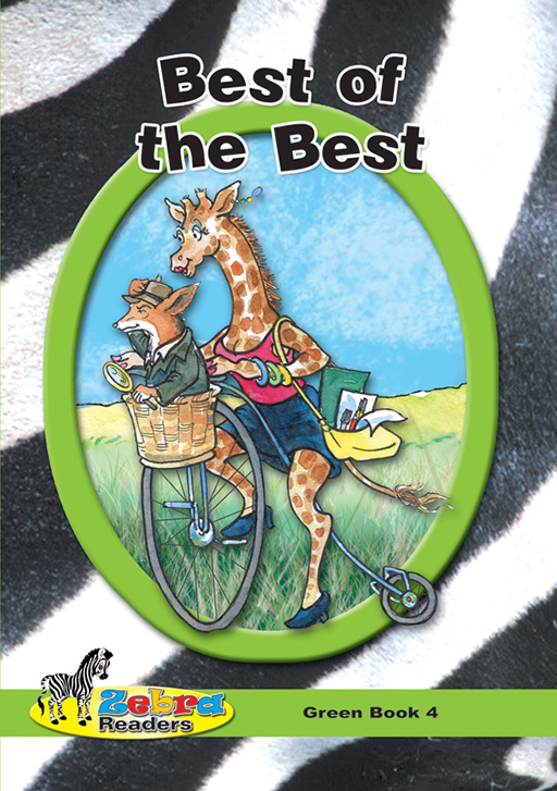 ZEBRA READER GRADE 4 GREEN BK 4 - BEST OF THE BEST Cover