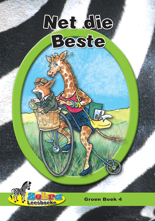 ZEBRA LEESBOEKE GRD 4 GROEN BK 4 - NET DIE BESTE Cover