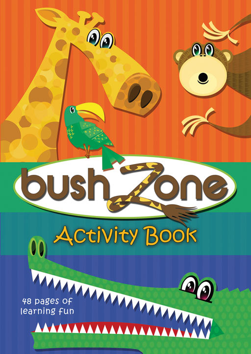 BUSH ZONE ACTIVITY BOOK (ENGLISH) Cover