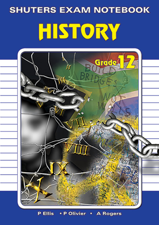 SHUTERS EXAM NOTEBOOK: HISTORY GRADE 12 Cover