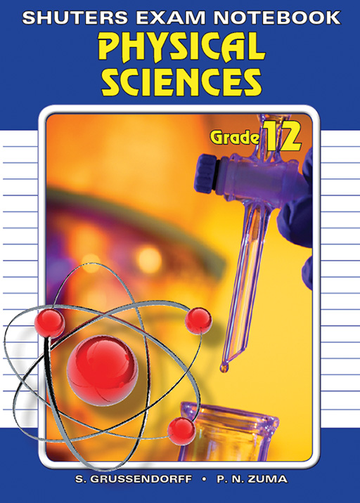 SHUTERS EXAM NOTEBOOK: PHYSICAL SCIENCE GRADE 12 Cover