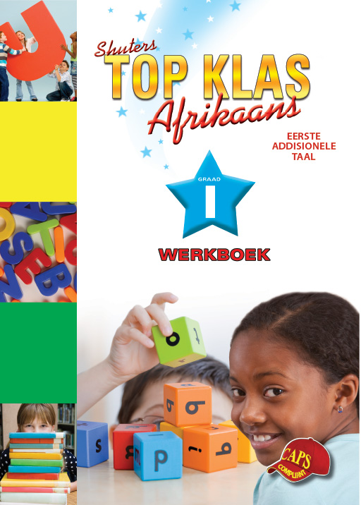 TOP CLASS FAL AFRIKAANS GRADE 1 WORKBOOK Cover