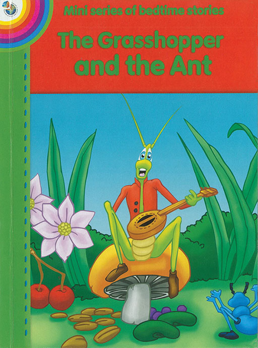 MINI BEDTIME BOOKS: GRASSHOPPER AND THE ANT Cover