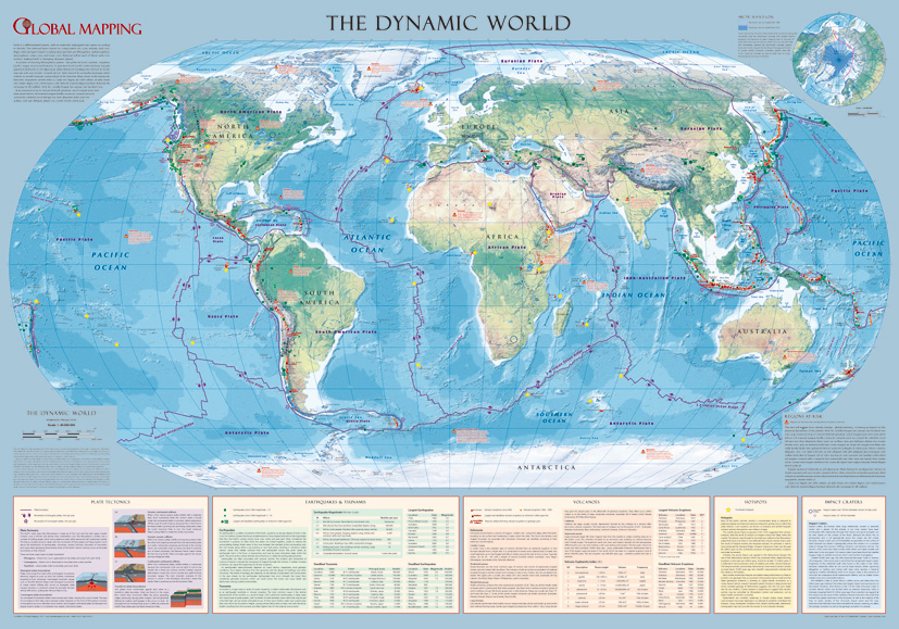 CHART: MAPS: DYNAMIC WORLD MAP Cover