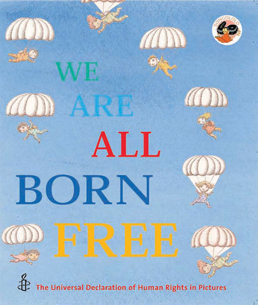 WE ARE ALL BORN FREE: (ENGLISH) Cover