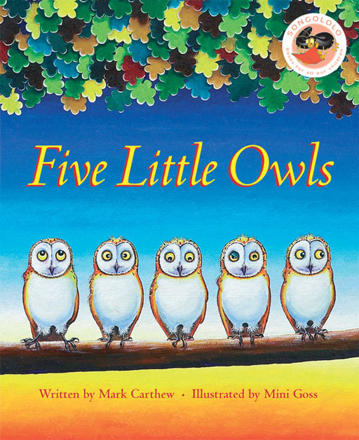 FIVE LITTLE OWLS Cover