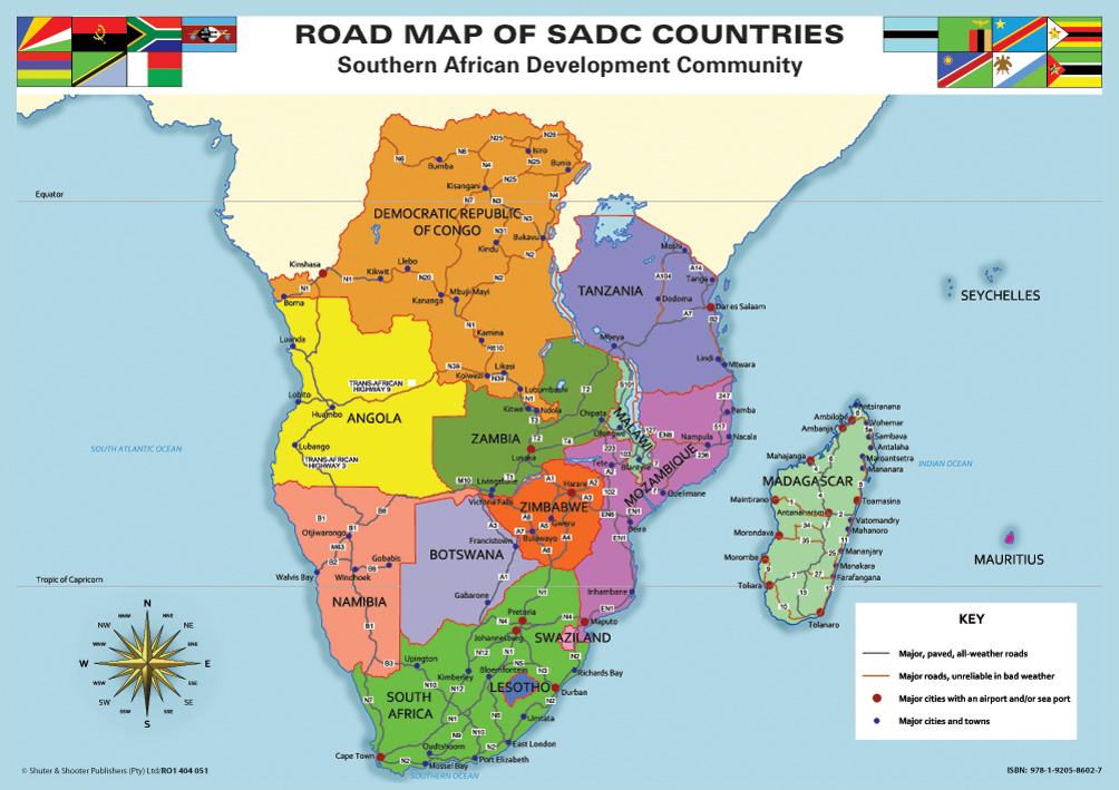 CHART: SADC ROAD MAP A1 (FLAT) Cover
