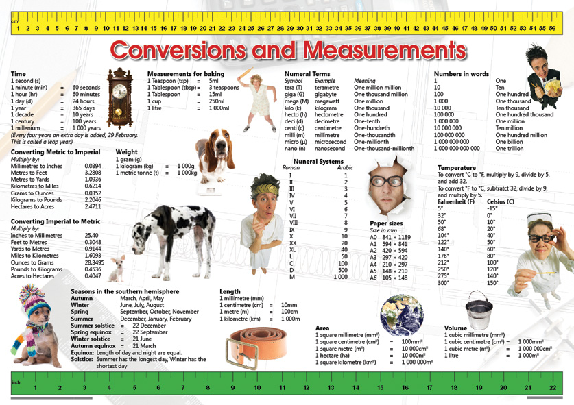 CHART: MEASURMENTS  Cover