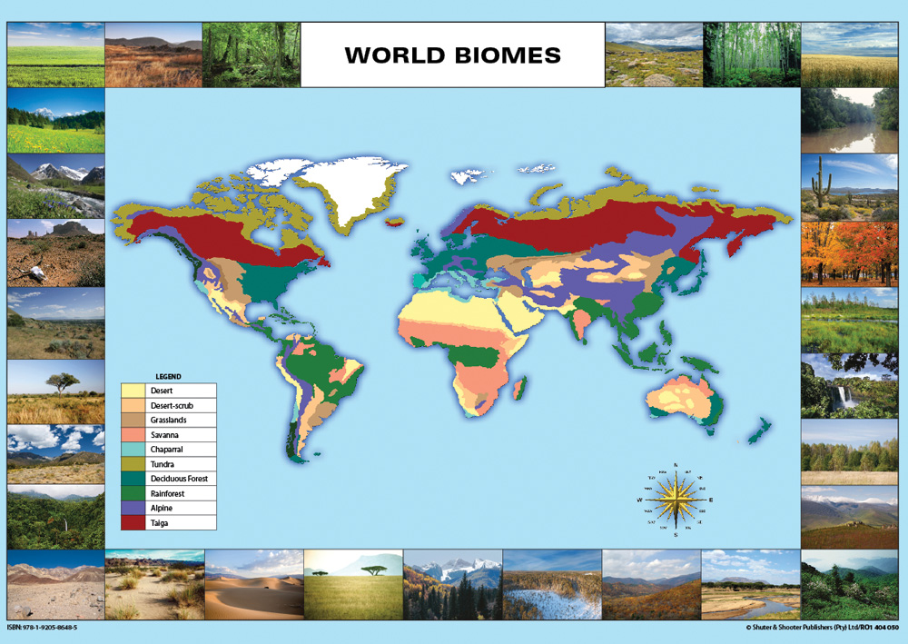 CHART: WORLD BIOMES A1 Cover