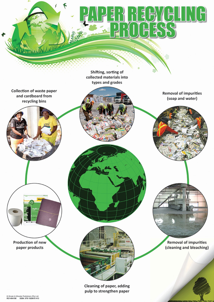 CHART: PAPER RECYCLING PROCESS A2 (FLAT) Cover
