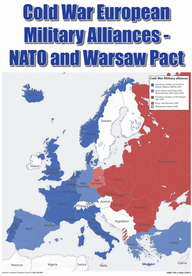 CHART: COLD WAR EUROPEAN A2 Cover