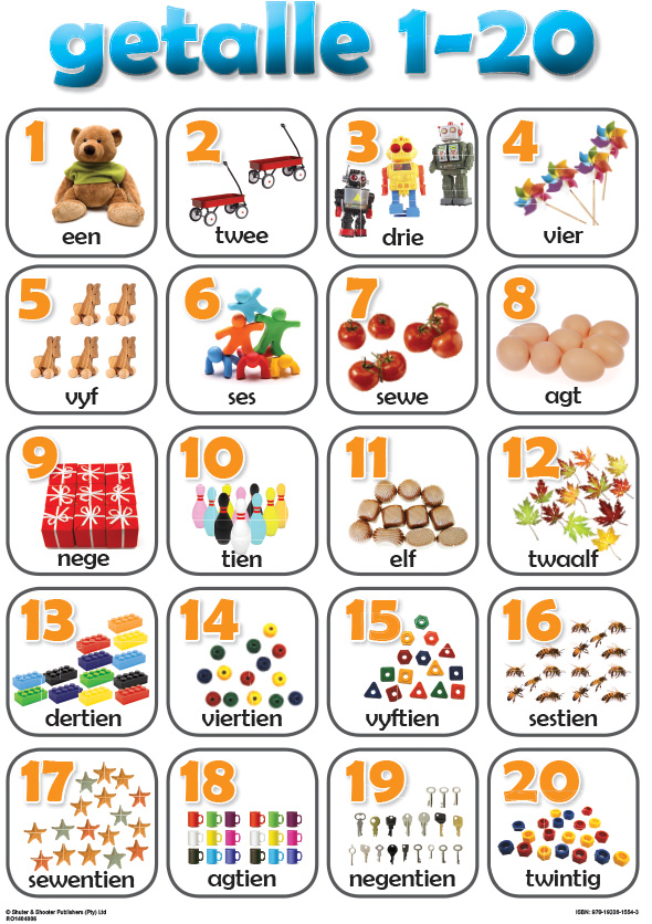 CHART: GETALLE 1-20 A2 (FLAT) Cover