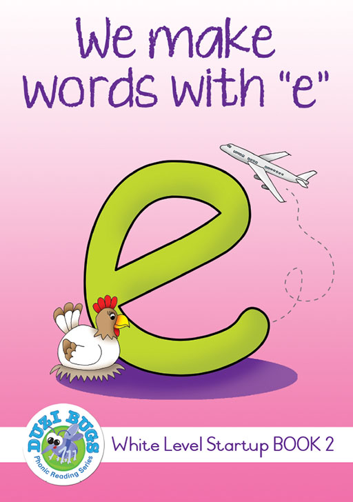 DUZI BUGS: WHITE START UP LEVEL WE MAKE WORDS 'E' Cover