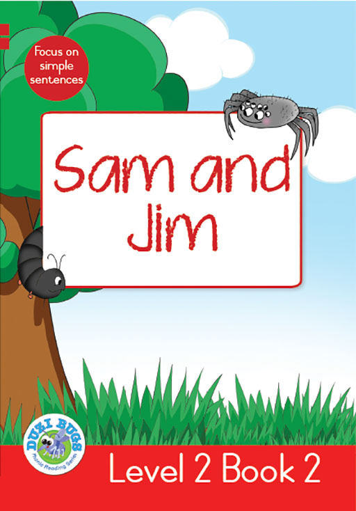 DUZI BUGS: RED LEVEL 2: BOOK 2: SAM AND JIM Cover